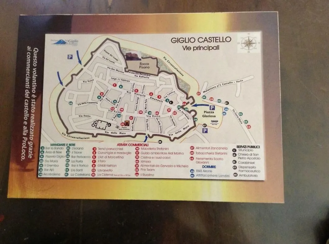 Casa Arcobaleno Daire Giglio Castello İtalya